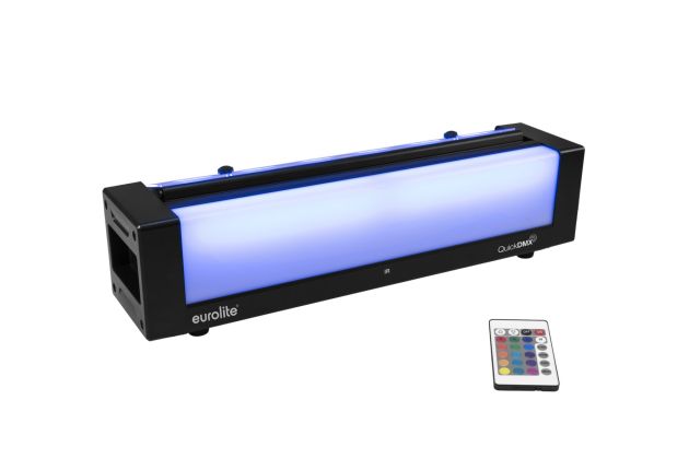 Eurolite Set 4x AKKU Bar-6 Glow QCL + Case mit Ladefun