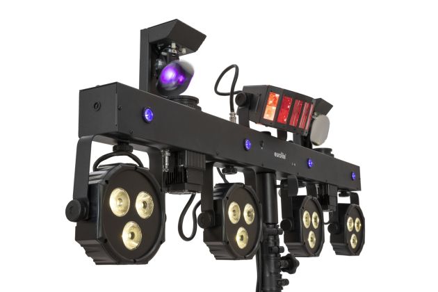 Eurolite Set LED KLS Scan Next FX Kompakt-Lichtset + Controller + Stativ 