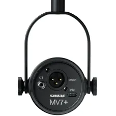 Shure MV7+ schwarz