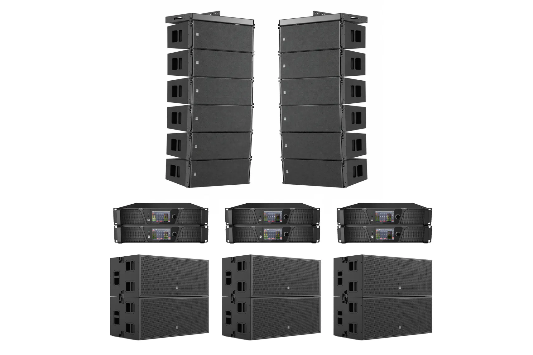 Ihos PAROS System 3 Line Array Bundle Set