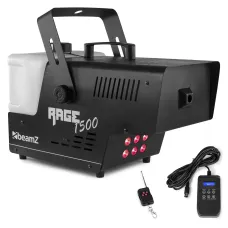 beamZ RAGE 1500LED Nebelmaschine DMX mitTimerController