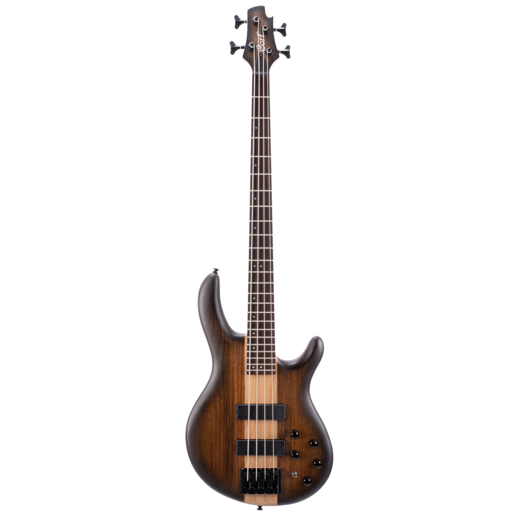 CORT C4 Plus OVMH E-Bass Open Pore Antiqe Brown Burst