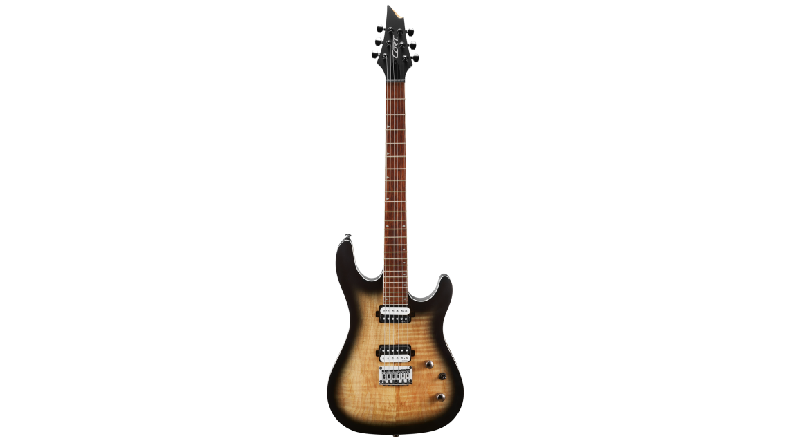 CORT KX300 E-Gitarre Open Pore Raw Burst