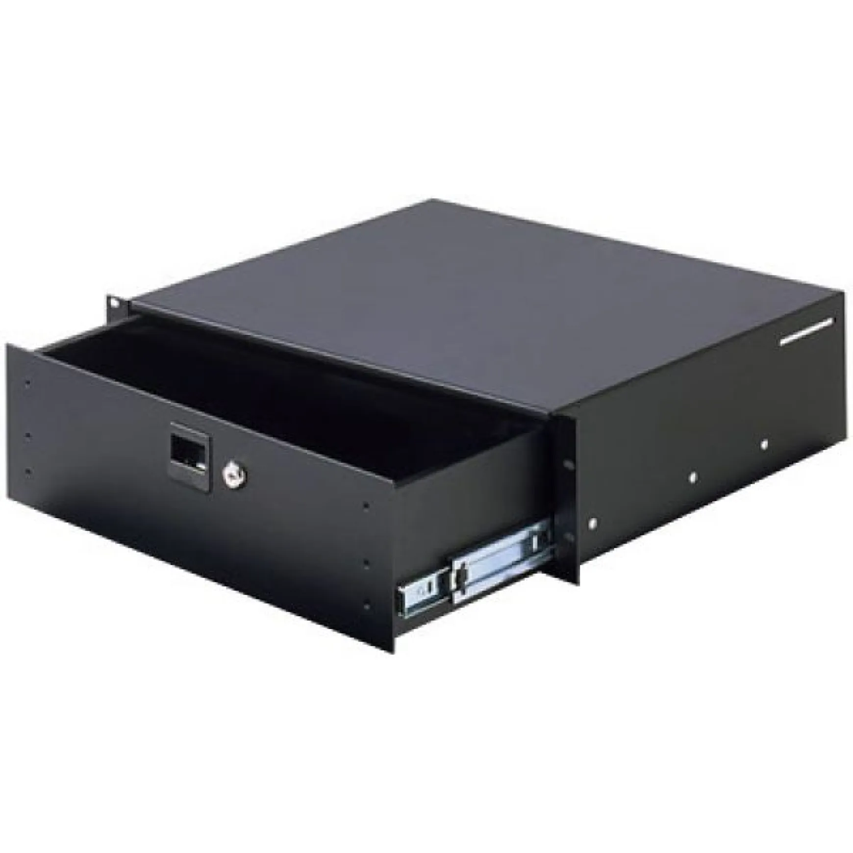 Adam Hall 87403A Rackschublade Alu 3 HE