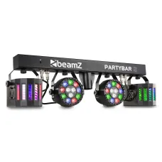 beamZ PARTYBAR2 mit 2x PAR + 2x Derby
