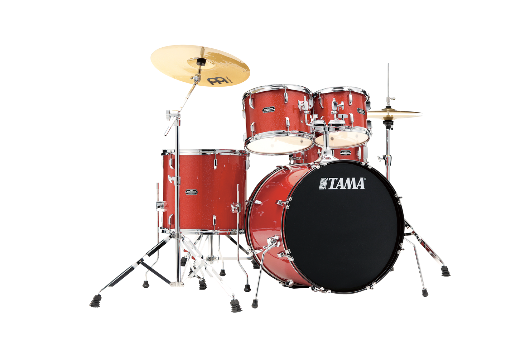 Tama Stagestar ST52H5-CDS Candy Red Sparkle Drumkit