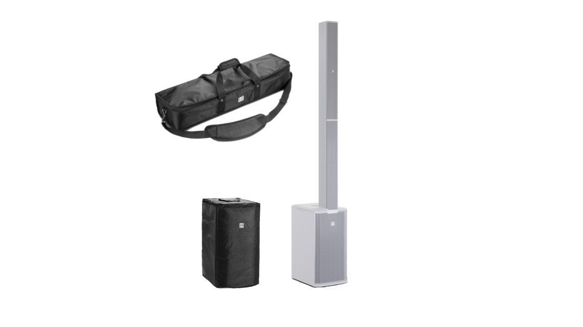 LD Systems MAUI 11 G3 Bundle Set weiß mit Taschen