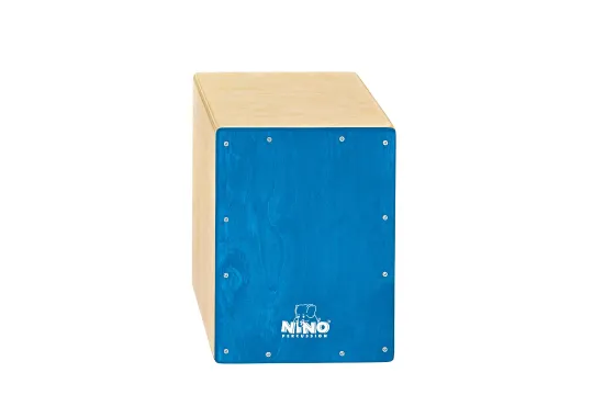 Nino NINO950B Percussion Cajon blau