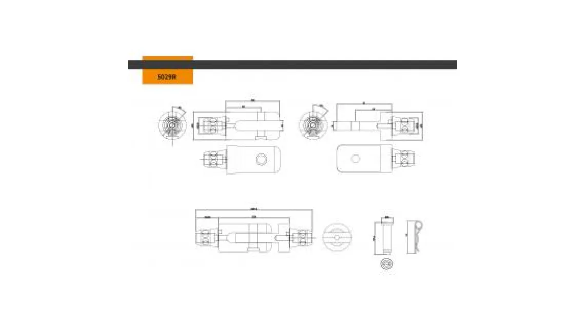 Global Truss 5029R Gelenk für Traverse rechts