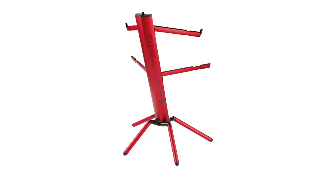K&M 18860 Keyboardständer Spider Pro rot
