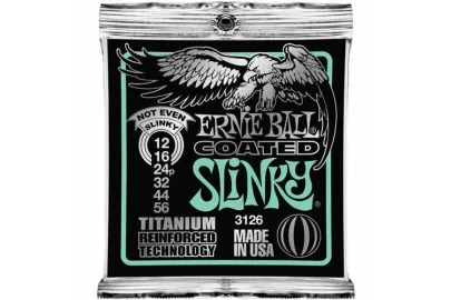 Ernie Ball EB3126 Coated Titanium RPS Not Even Slinky