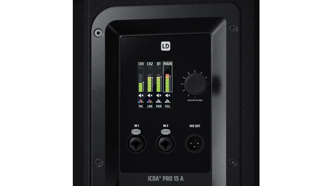 LD Systems ICOA PRO 15 A Aktiv Lautsprecher