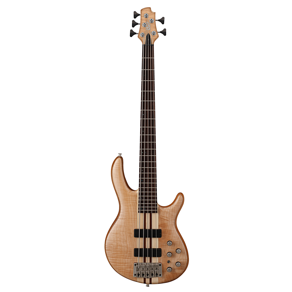 CORT A5 Plus FMMH E-Bass Open Pore Natural 5-Saiter