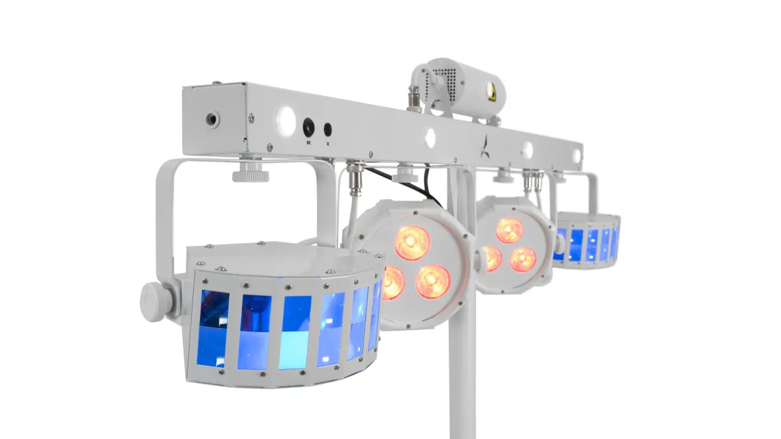 Eurolite Set LED KLS Laser Bar FX-Lichtset weiß plus