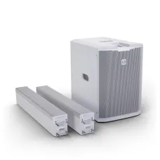 LD Systems MAUI 28 G3 MIX Stereo Bundle weiß  + Taschen