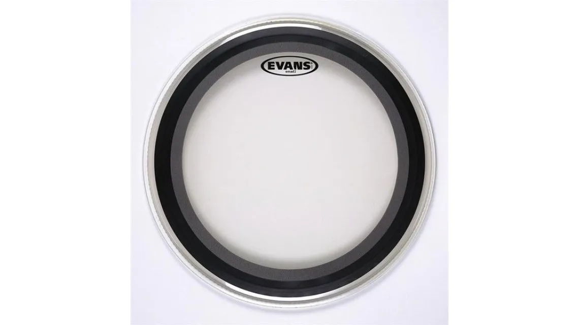 Evans bd18emad2 18" EMAD2 Clear Bass Drum