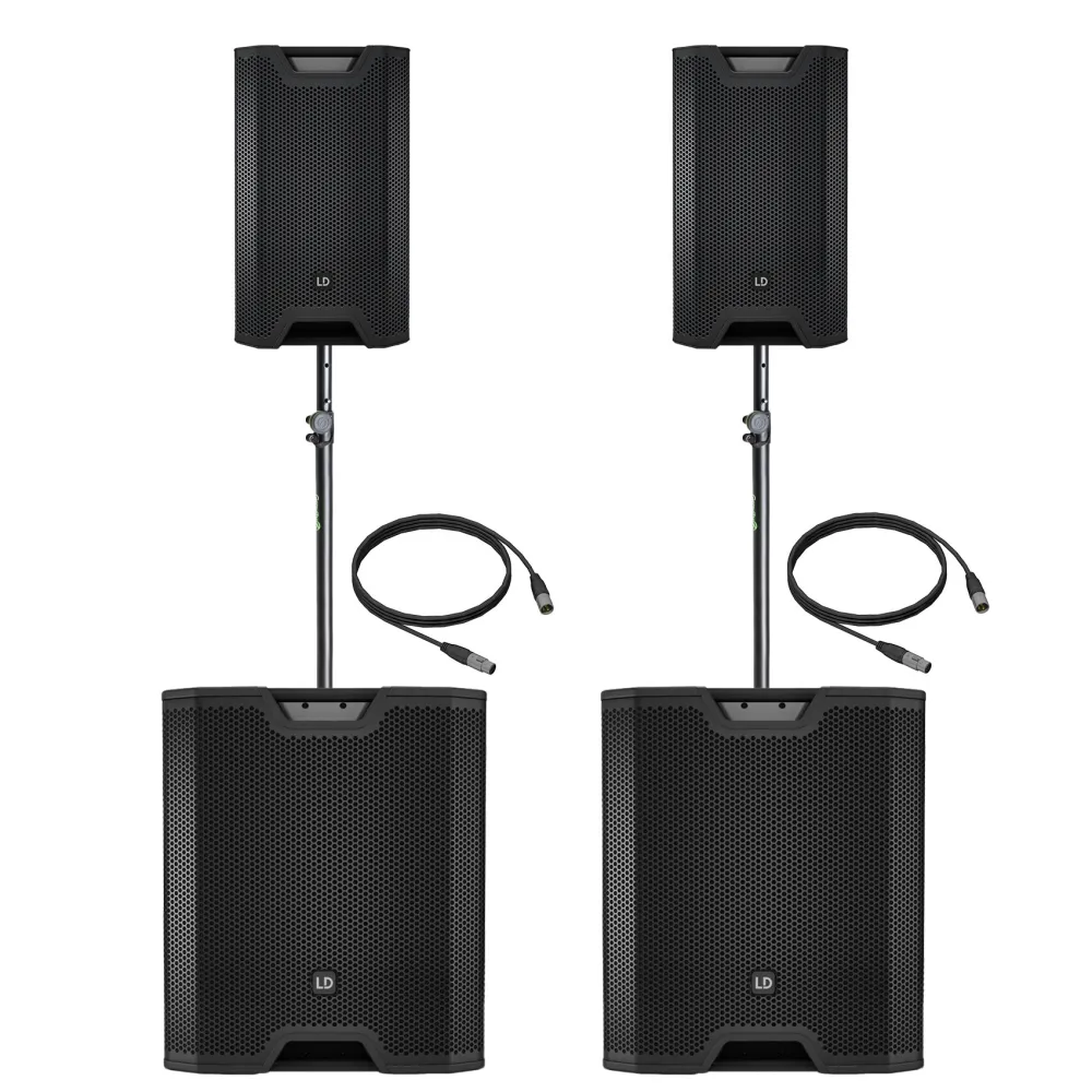 LD Systems ICOA Club Bluetooth Bundle Set