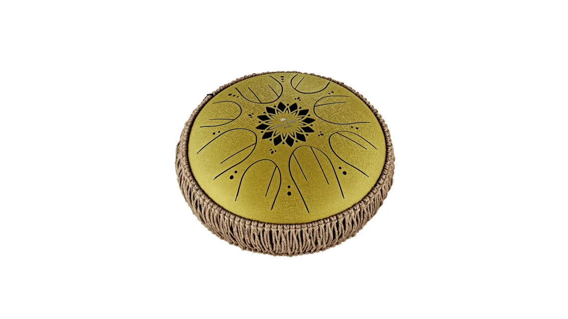 Meinl Sonic Energy Medium Octave Steel Tongue Drum 10" Gold