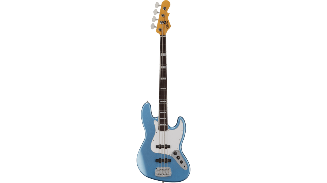 G&L Tribute Jazz Bass Lake Placid Blue