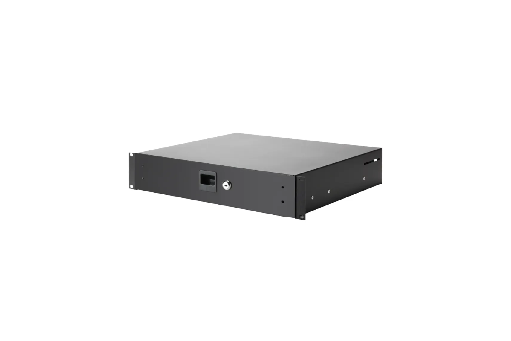 Adam Hall 87402A Rackschublade Alu 2 HE