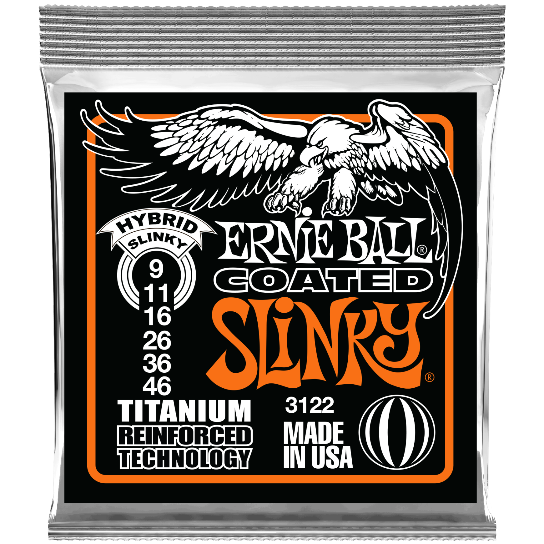 Ernie Ball EB3122 Coated Titanium Slinky