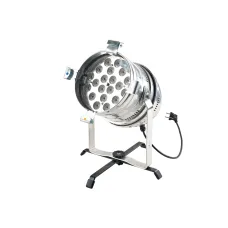 K&M 17725 Bodenstativ für Scheinwerfer - schwarz