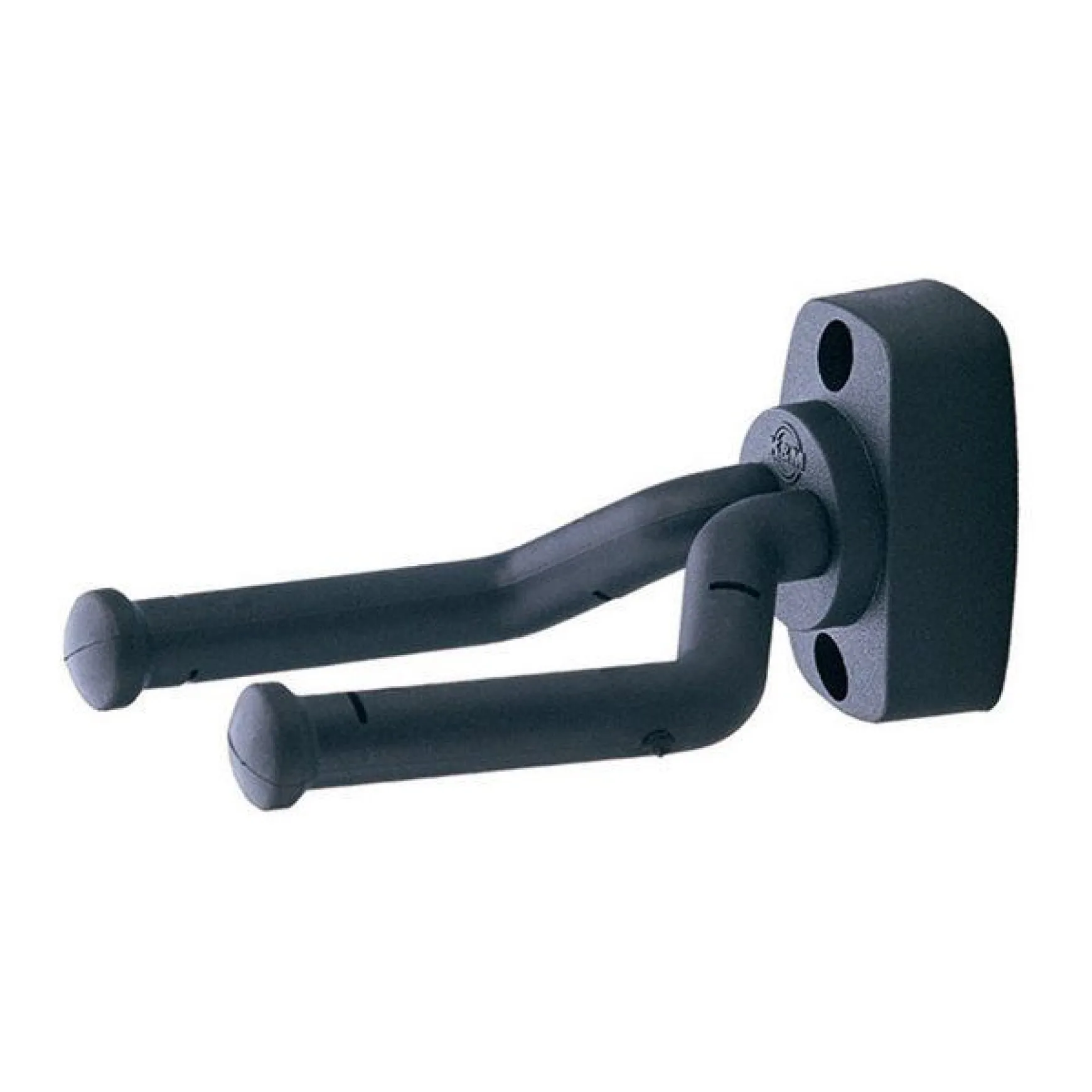 K&M 16280 Gitarren-Wandhalter schwarz
