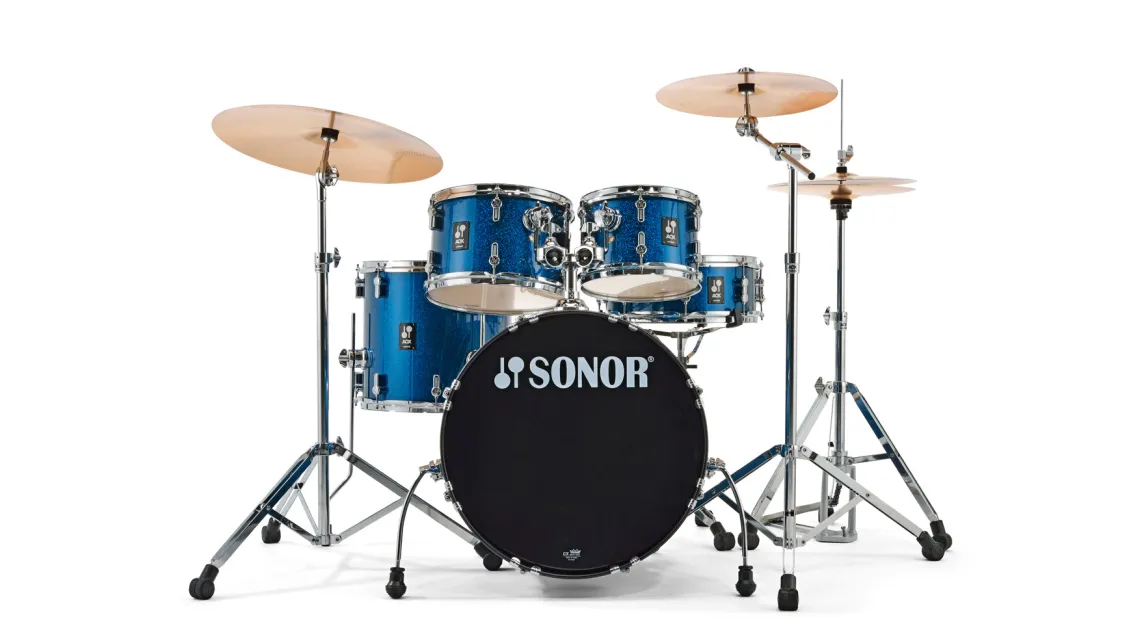 Sonor AQX Studio Set Blue Ocean Sparkle inkl. gratis Hocker