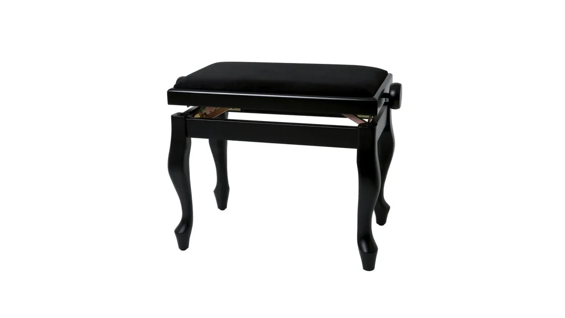 Gewa Pianobank GEWA Deluxe Classic schwarz matt