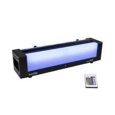 Eurolite Set AKKU 2x Flat Light 3 sw + Bar-6 + Ständer