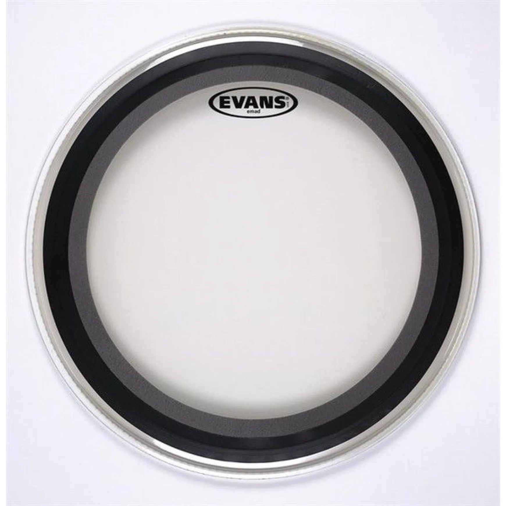 Evans 24" EMAD Bass Drum Clear