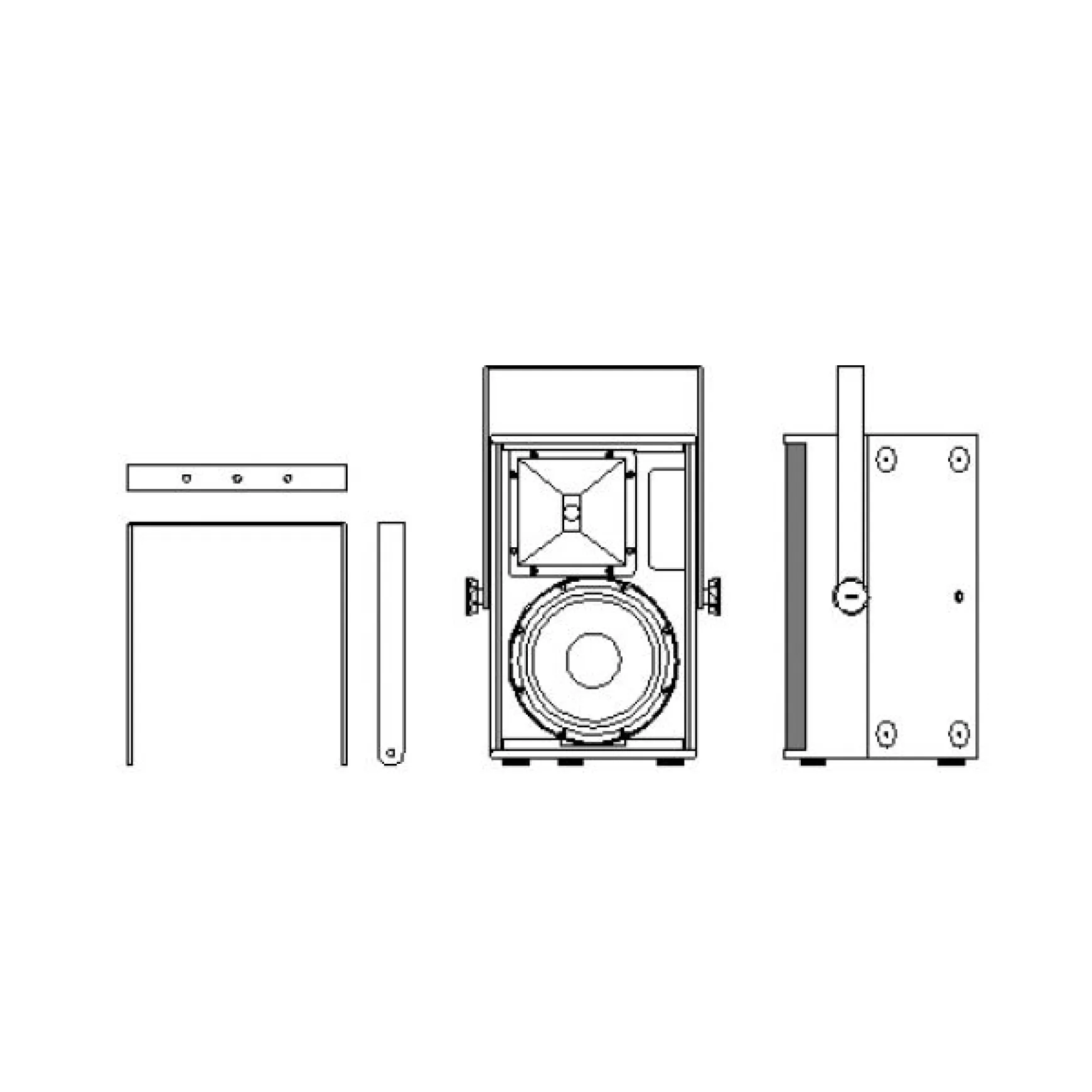 Seeburg Acoustic Line Flying Bracket für A 4