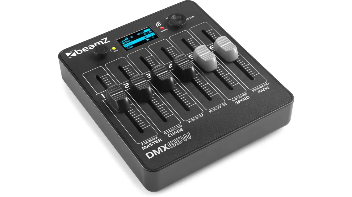 beamZ DMX65W Kabelloser batteriebetriebener DMX-Contror