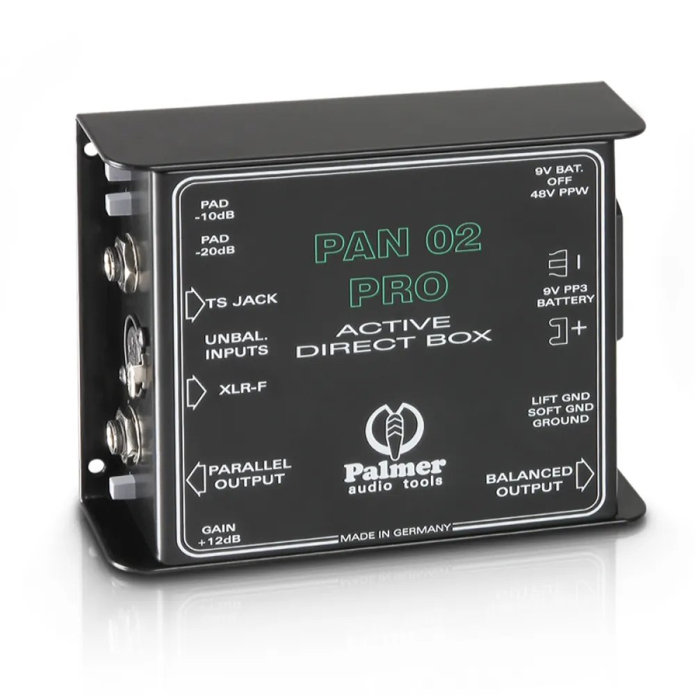 Palmer Pro PAN 02 PRO - DI-Box aktiv