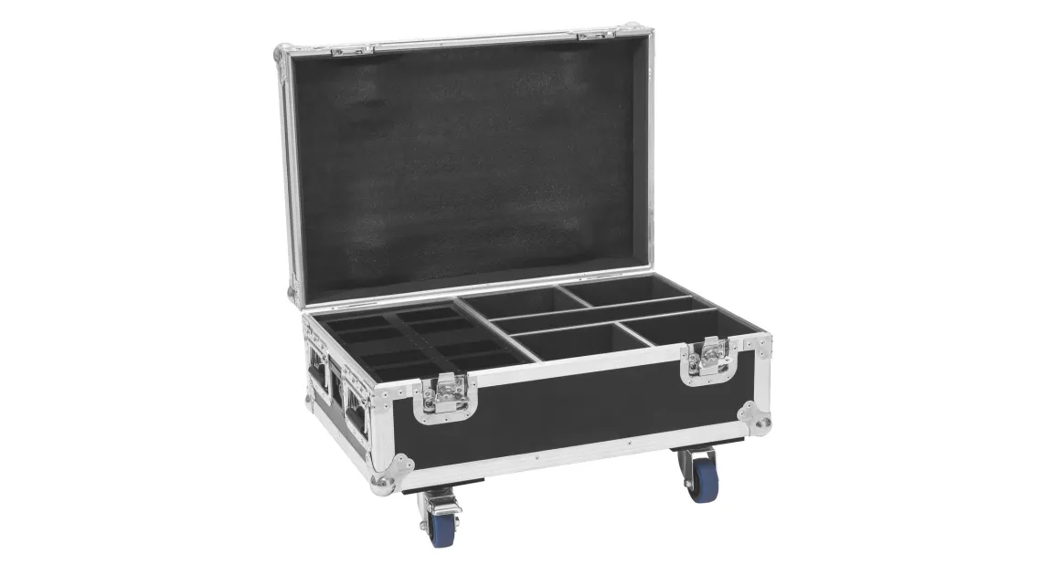 Eurolite Set 4x AKKU IP UP-4 Plus HCL Spot WDMX + Case