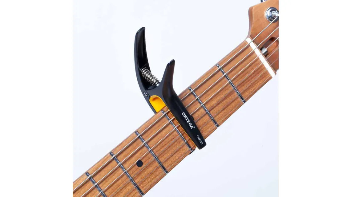Ortega Twin-Kapo Satin Black