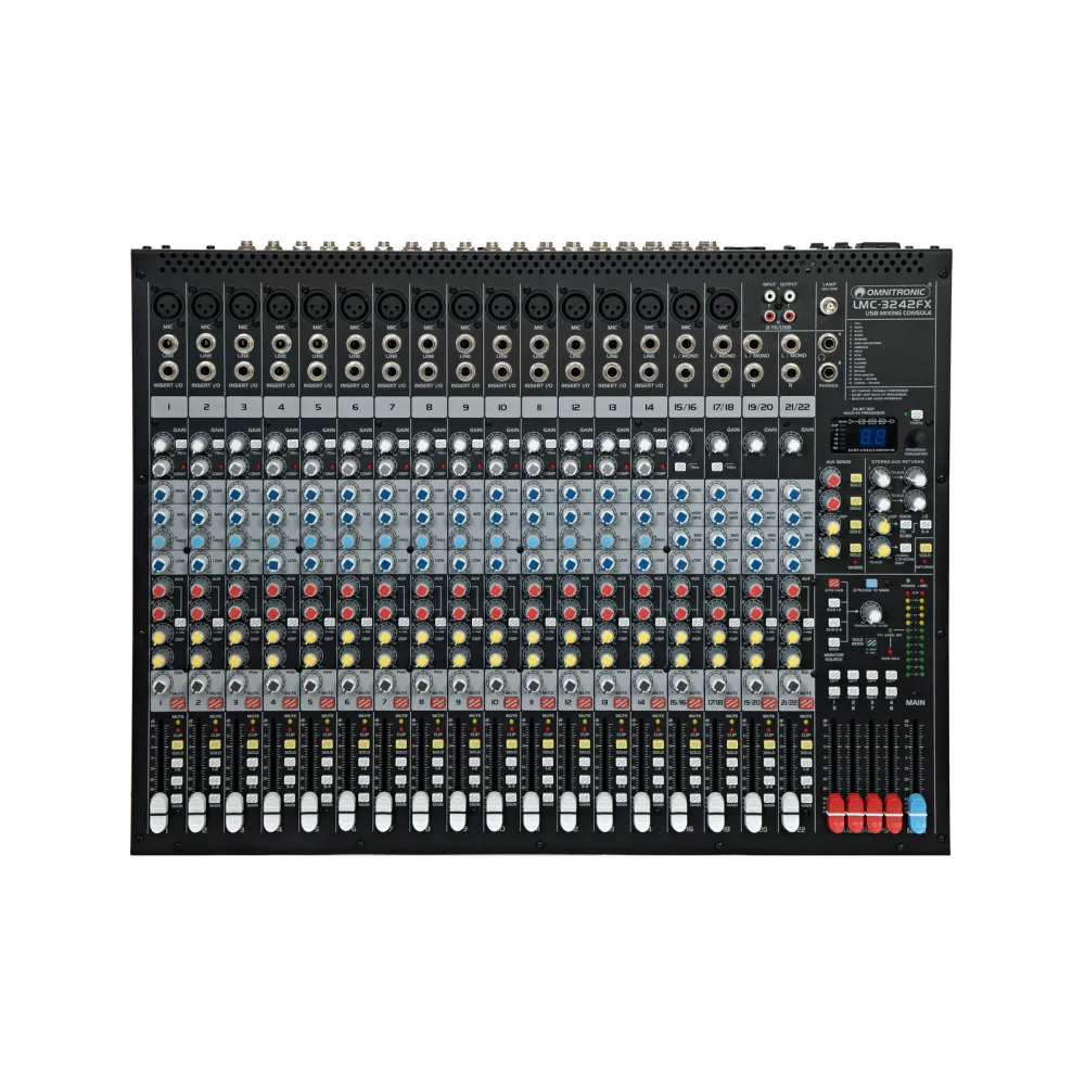 Omnitronic LMC-3242FX USB Mischpult