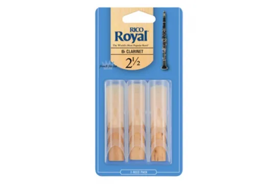 Rico Royal Bb-Klarinette 2.5 3er Box RCB0325