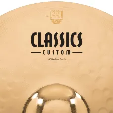 MEINL Classics Custom Beckenset Brilliant - 3 teilig