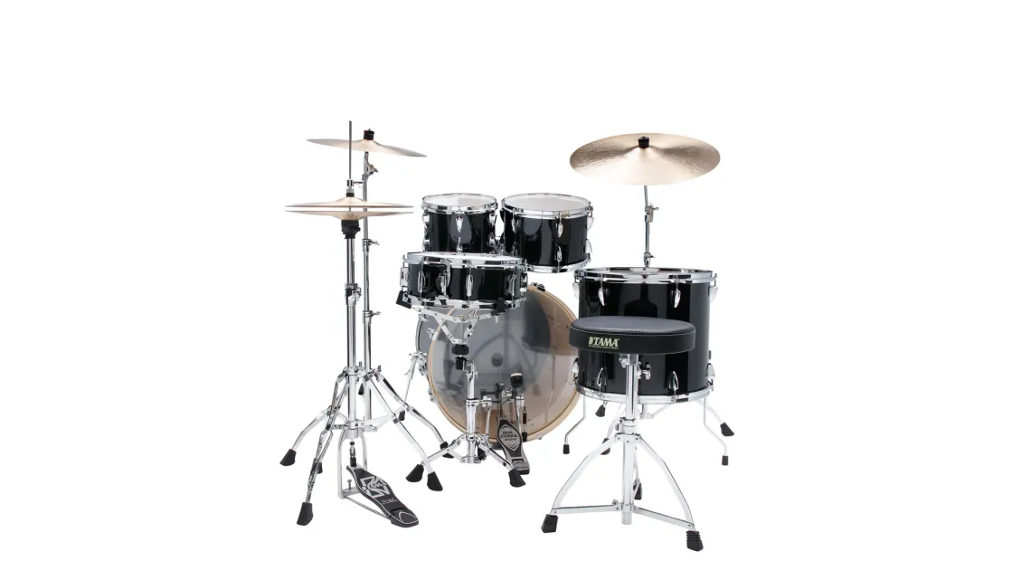 Tama IP52H6W-HBK Imperialstar Hairline Black Drumset