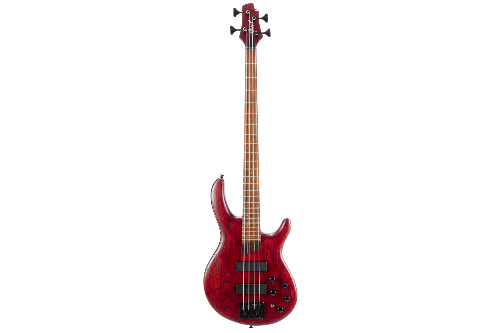 CORT B4 Element E-Bass Open Pore Burgundy Red