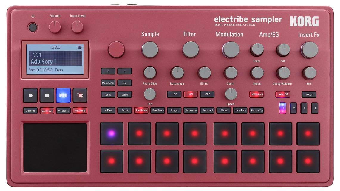 Korg Electribe Sampler Red