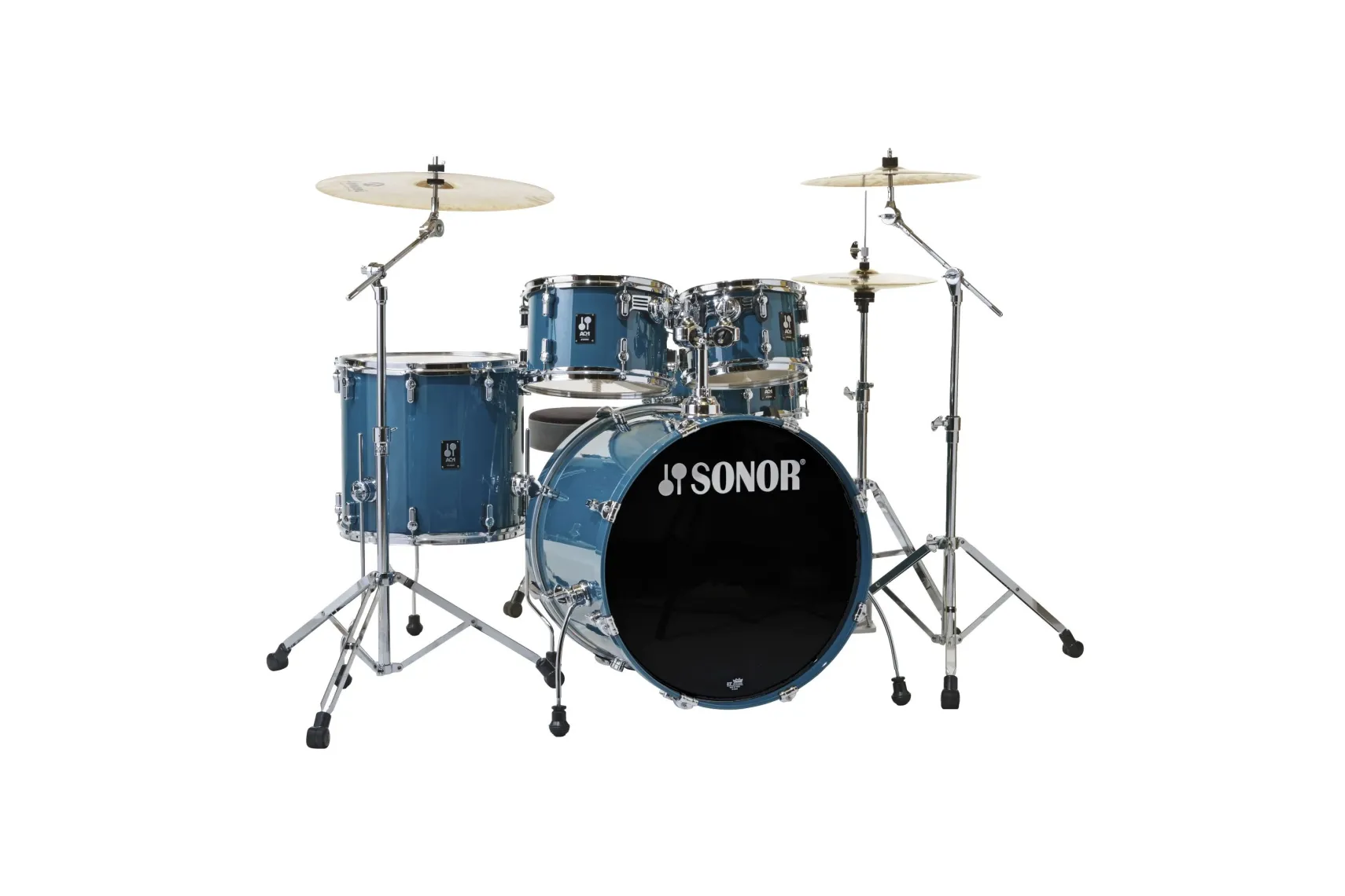 Sonor AQ1 Studio Set Caribbean Blue inkl. gratis Hocker