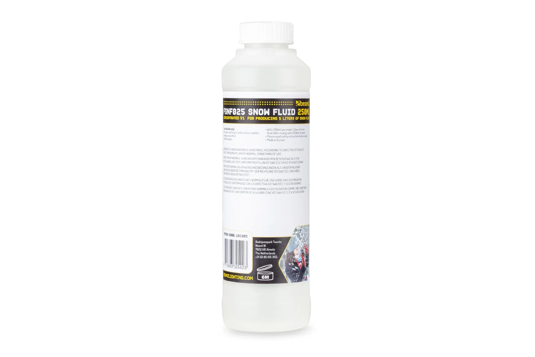 beamZ FSNF025 Schneefluid Konzentrat 5%