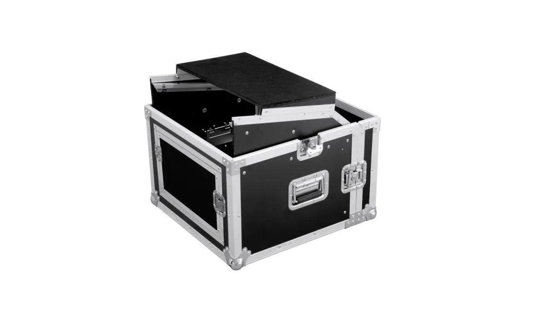 Roadinger Spezial-Kombi-Case LS5 Laptop-Rack, 6HE
