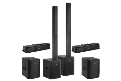 LD Systems MAUI 28 G3 MIX Stereo Bundle schwarz + Taschen