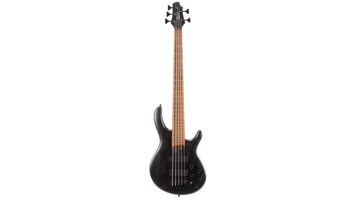 CORT B5 Element E-Bass Open Pore Trans Black 5-Saiter