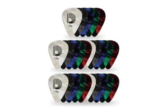 Daddario Classic Pearl Plektren 0.50 mm
