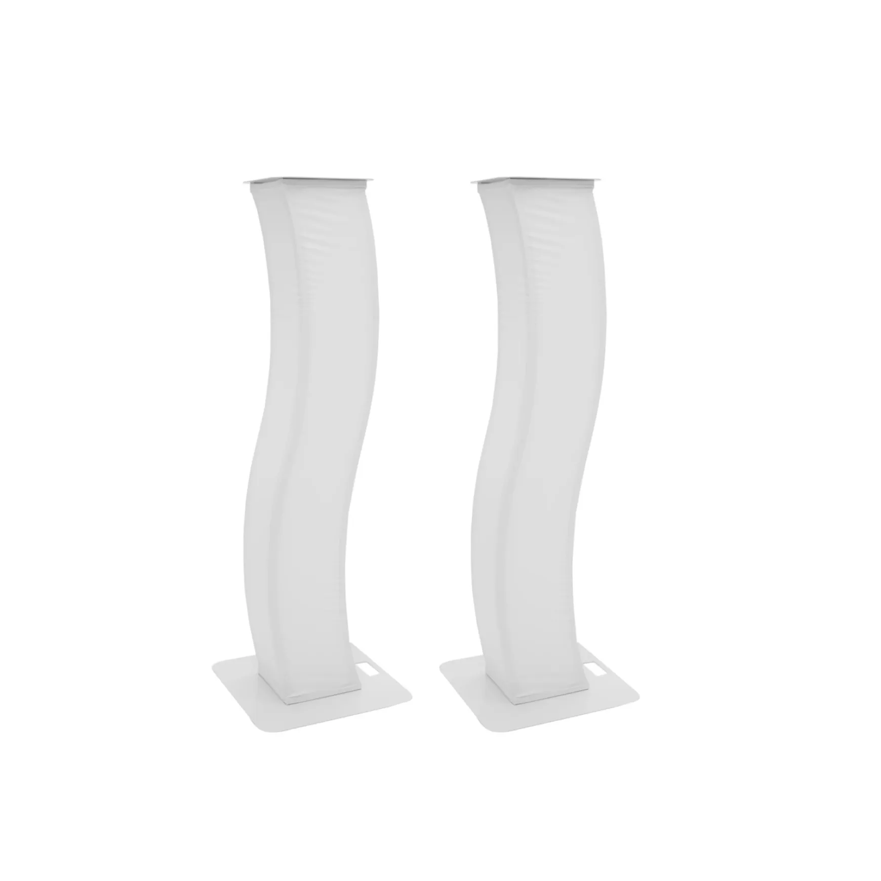 Eurolite 2x Stage Stand 150cm geschwungen+Cover &Tasche