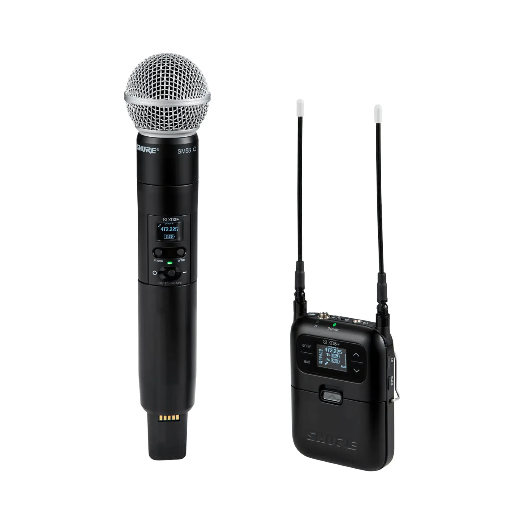 Shure SLXD25+/SM58 G65